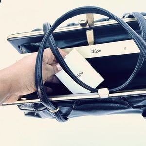 Chloe Runway Leather 2-Way Barrel Satchel🎁🎁